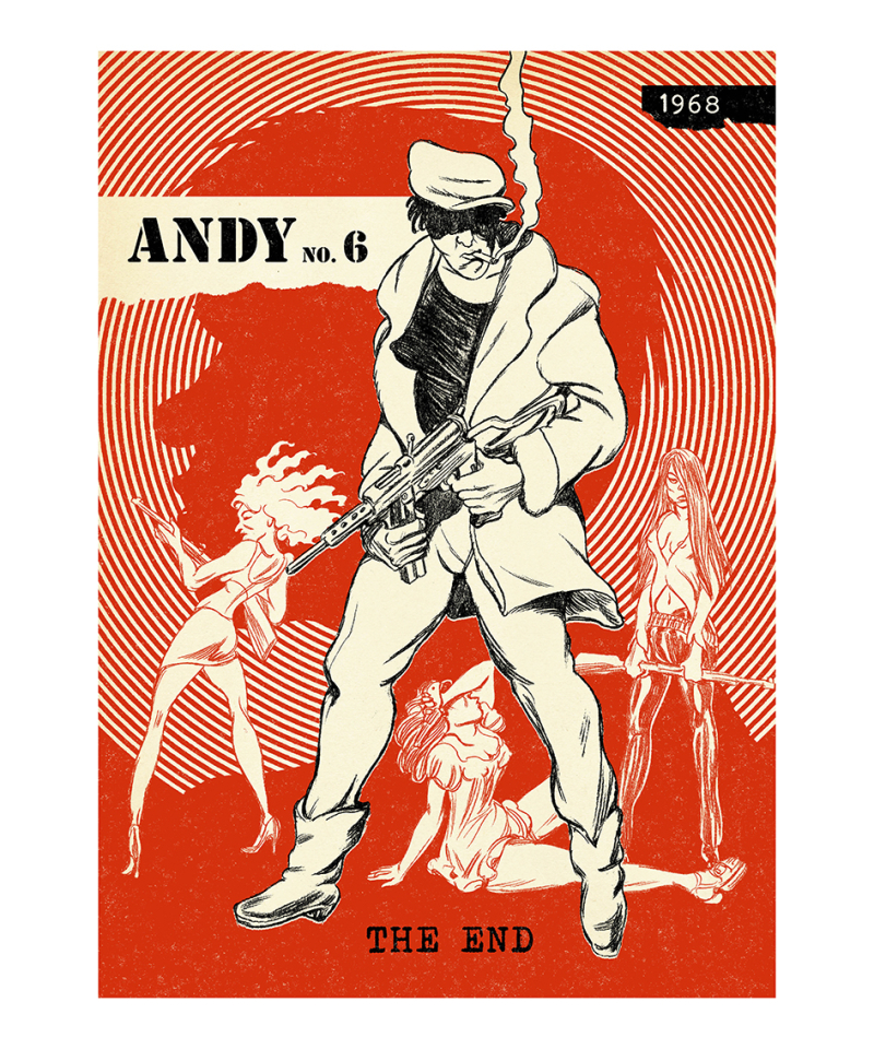 Typex Andy Signed Print The End Very Limited Edition
